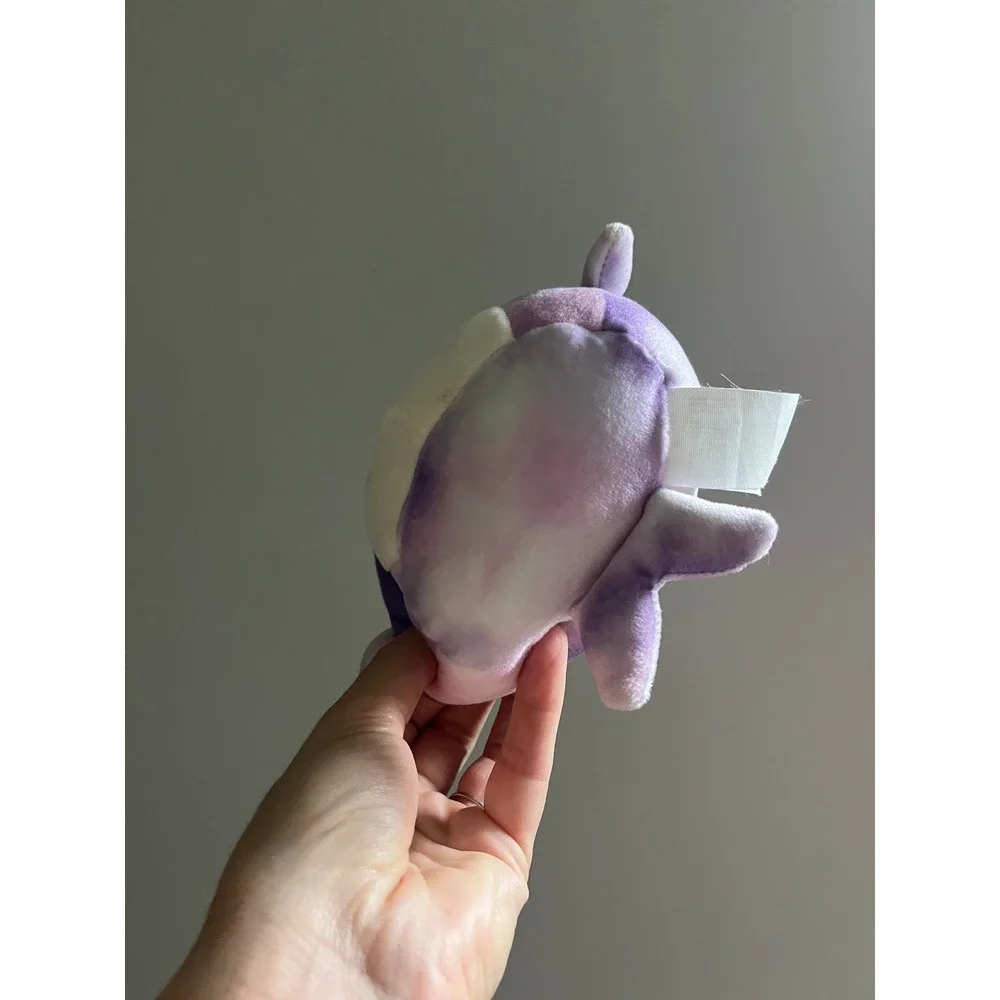 Squishmallows‎ Naomi the Narwhal Purple Tie Dye 5 inch Plush Kellytoy 2021